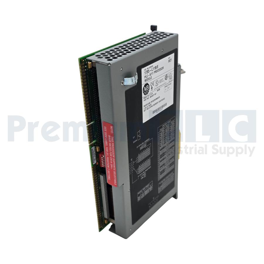 Used ALLEN BRADLEY 1785-L11B/E PLC-5/11 PROCESSOR MODULE REV. H01 F/W REV. D.1 NSNP