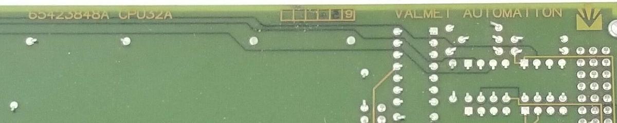 Used VALMET-AUTOMATION A413082 CPU BOARD 65423848A 32 8M W/ S423847 BOARD 65424000A