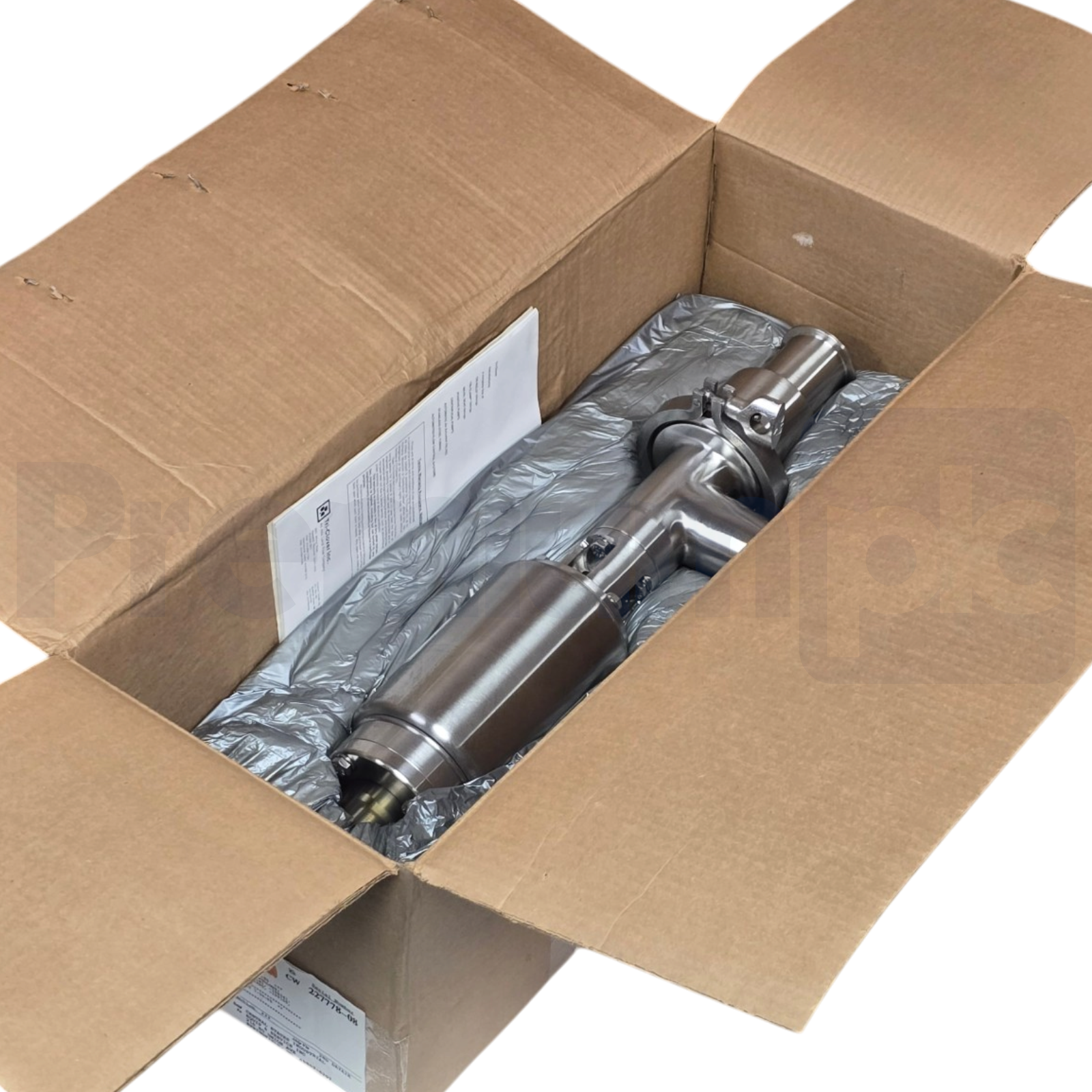 Used Alfa Laval Tri-Clover 700 Series 2" Seat Valve 316L SS 761TR-27M-80S-2-316L NEW