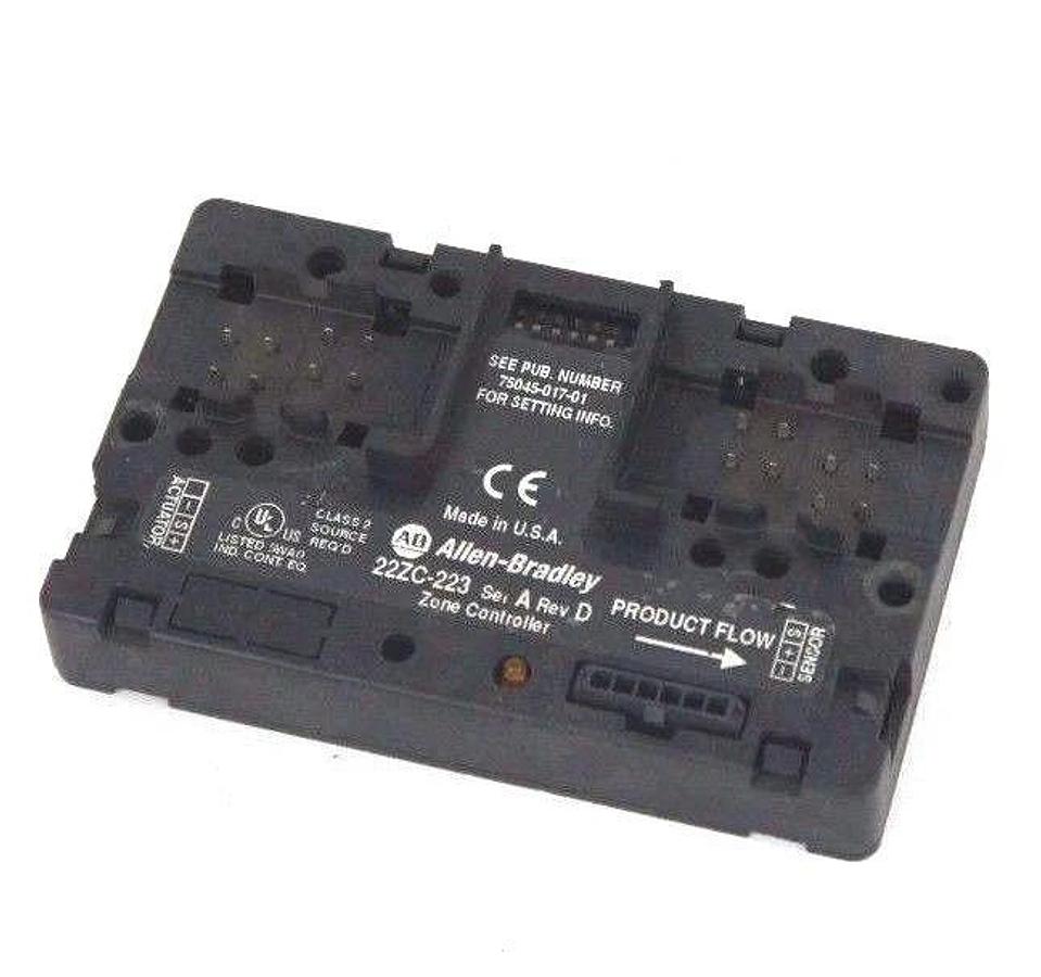 Used ALLEN BRADLEY 22ZC-223 ZONE CONTROLLER SER A, REV D, 75045-017-01