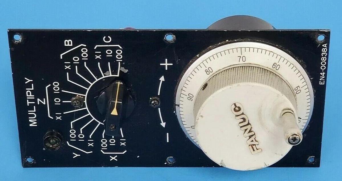 Used FANUC EN4-00838A PULSE GENERATOR CONTROL PANEL A860-0201-T001
