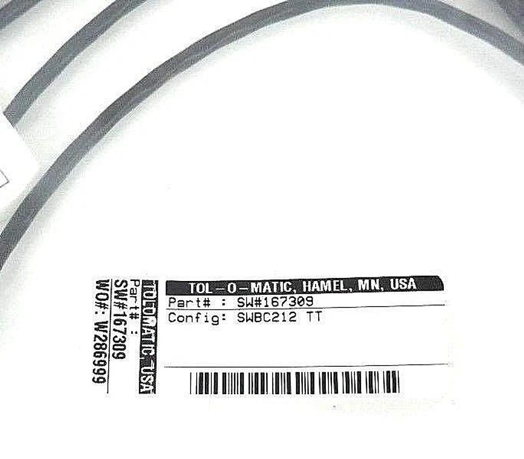 Used NEW TOL-O-MATIC SW#167309 REED SWITCH SWBC212TT, 167309