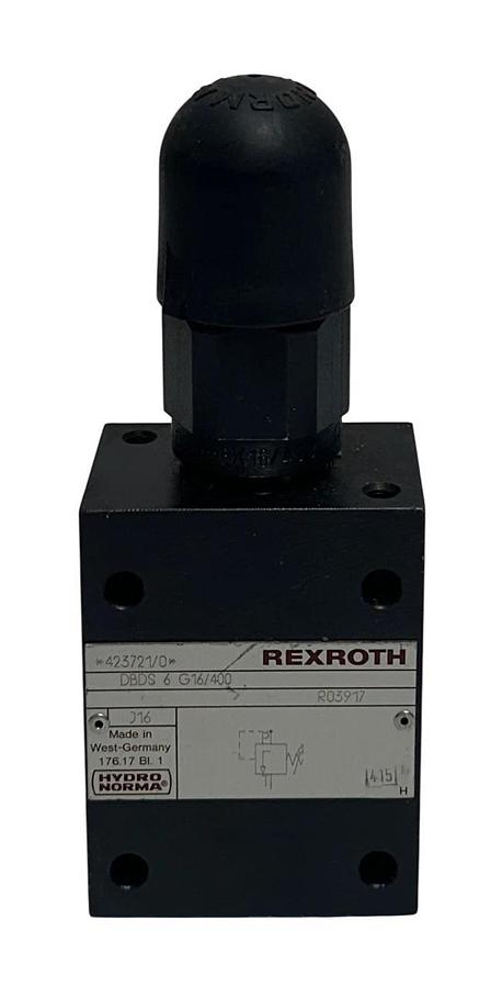 REXROTH DBDS 6 G16/400 / 423721/0 HYDRO NORMA HYDRAULIC RELIEF VALVE NSNP