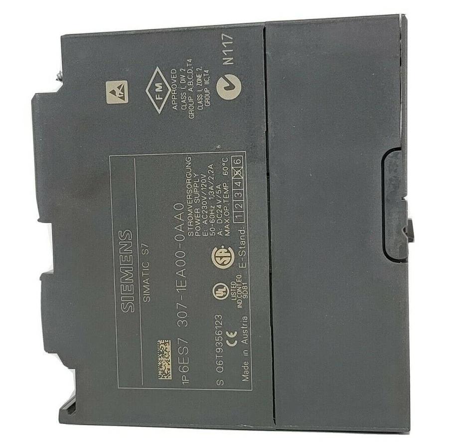 Used SIEMENS 6ES7-307-1EA00-0AA0 POWER SUPPLY MODULE 307-1EA00-0AA0 DC24V