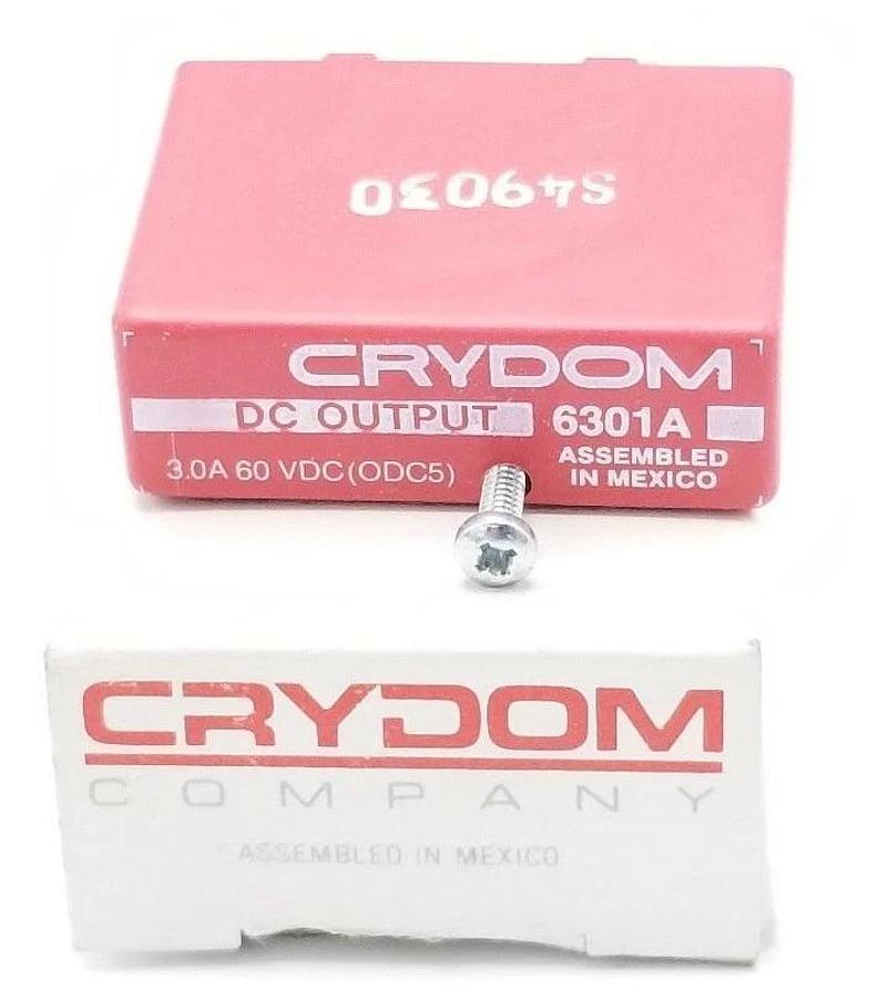 Used LOT OF 4 NIB CRYDOM 6301A DC OUTPUT MODULES 3A, 60VDC, ODC5