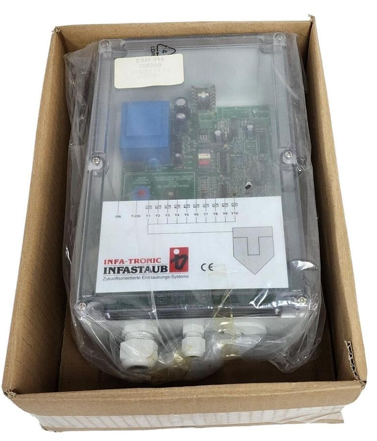 Used NEW INFASTAUB INFA-TRONIC ESM-916 / ESM916 CONTROL SYSTEM 305899