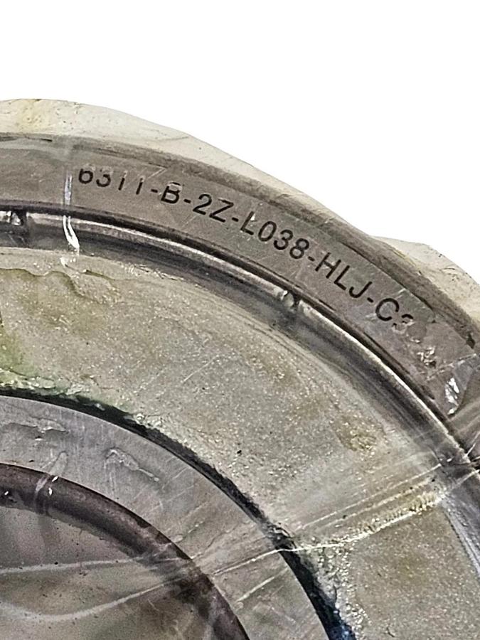 NEW KBC 6311-B-2Z-L038-HLJ C3 STEEL SHIELDED BALL BEARING 6311-B-2Z-L038-HLJ-C3