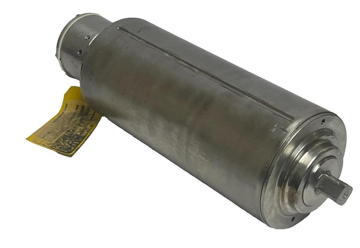 Used Van der Graaf TM127A25-675NB-STM Stainless Steel Drum Motor | 0.75HP 460V 3PH