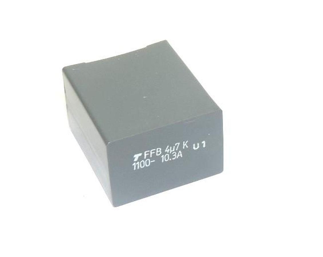 Used LOT OF 8 NEW DIGI-KEY 478-2612-ND CAPACITORS MFG P/N: FFB56L0475K, 4.7UF 1100VDC