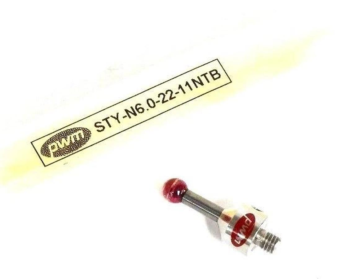 Used PWM STY-N6.0-22-11NTB CARBIDE / RUBY STYLUS