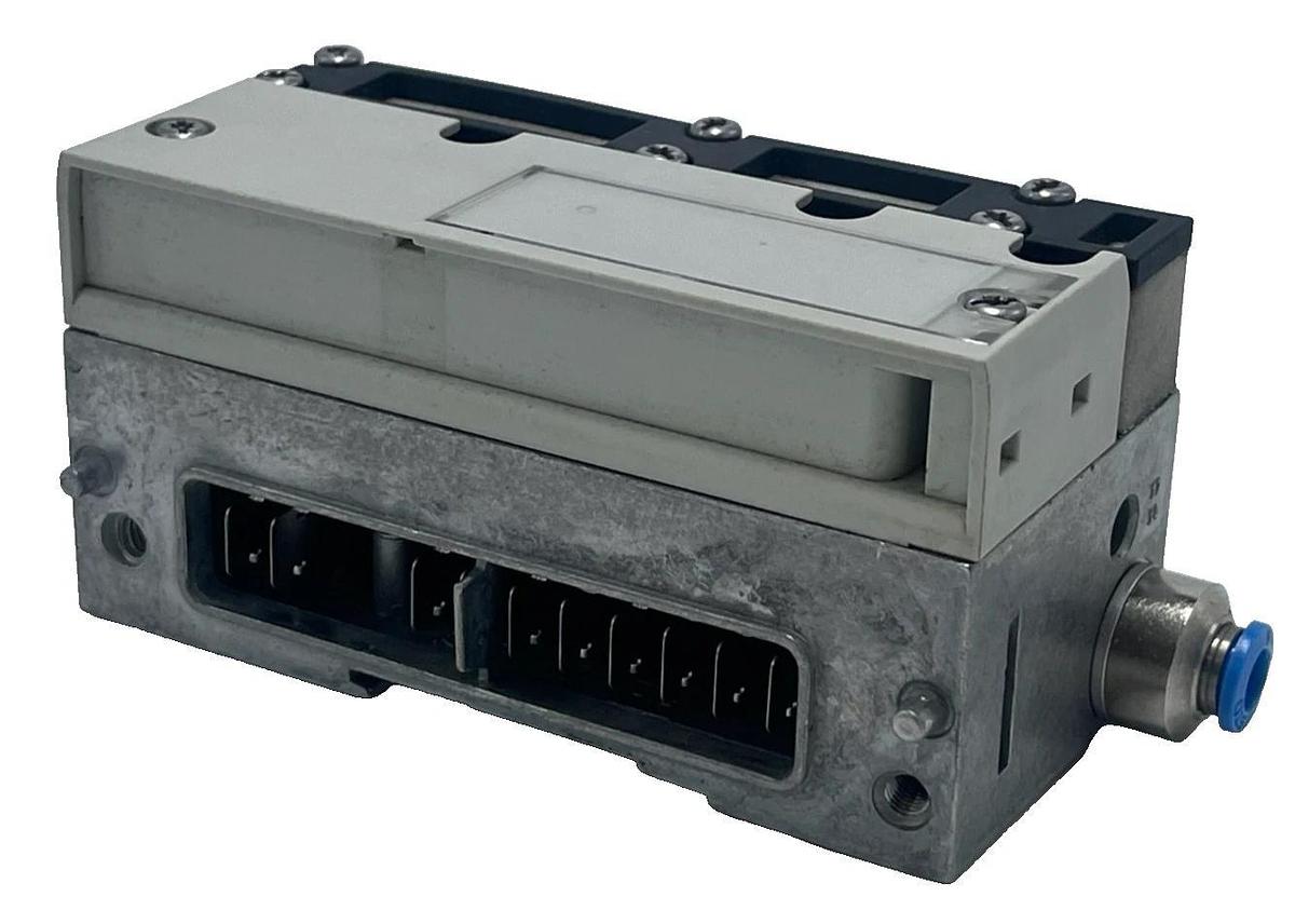 Used Festo VMPA1-FB-EPLM-GU End Plate 552288 REV 04 for MPA Valve Terminal Manifold