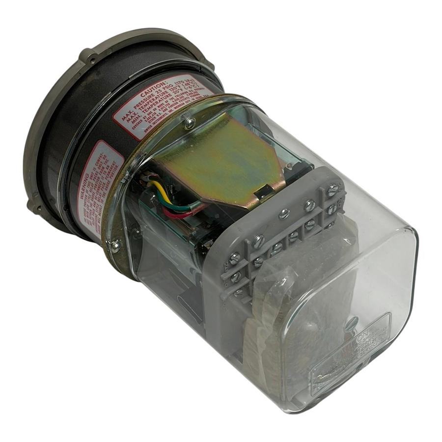 Used Dwyer 3310-HP Photohelic Pressure Switch Gage 5-0-5 Inches Water New Surplus