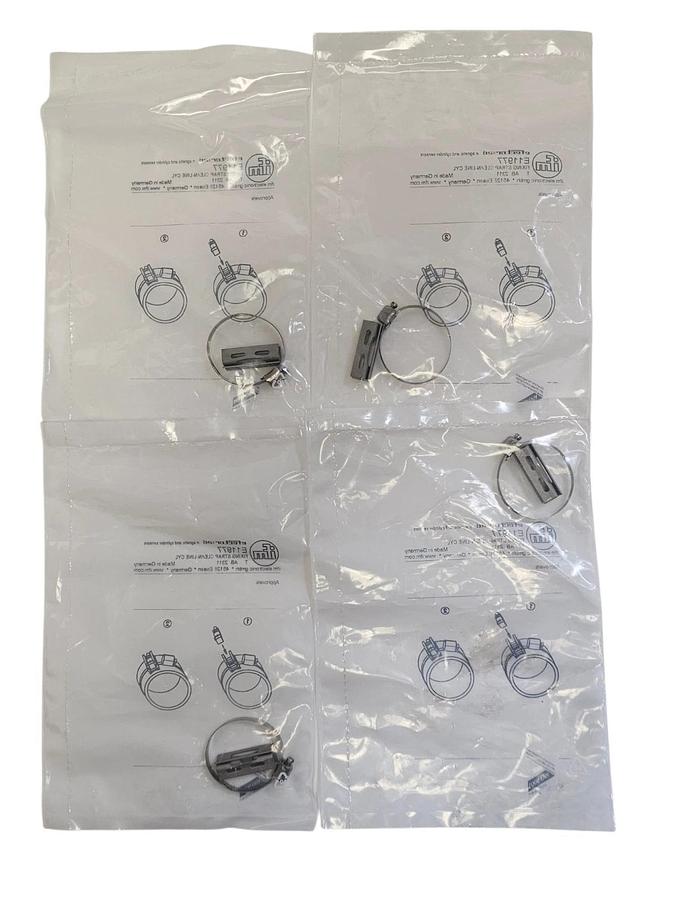 Used LOT OF 4 NEW IFM EFECTOR FIXING STRAP CLEAN-LINE CYL E11977 NSFP