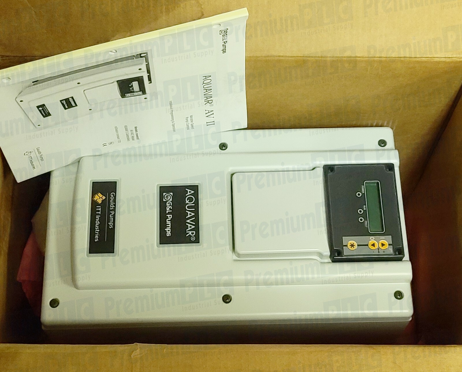 Used NEW GOULDS PUMPS ITT AQUAVAR AVII AV2V40030D VARIABLE SPEED PUMP DRIVE 3HP 460V