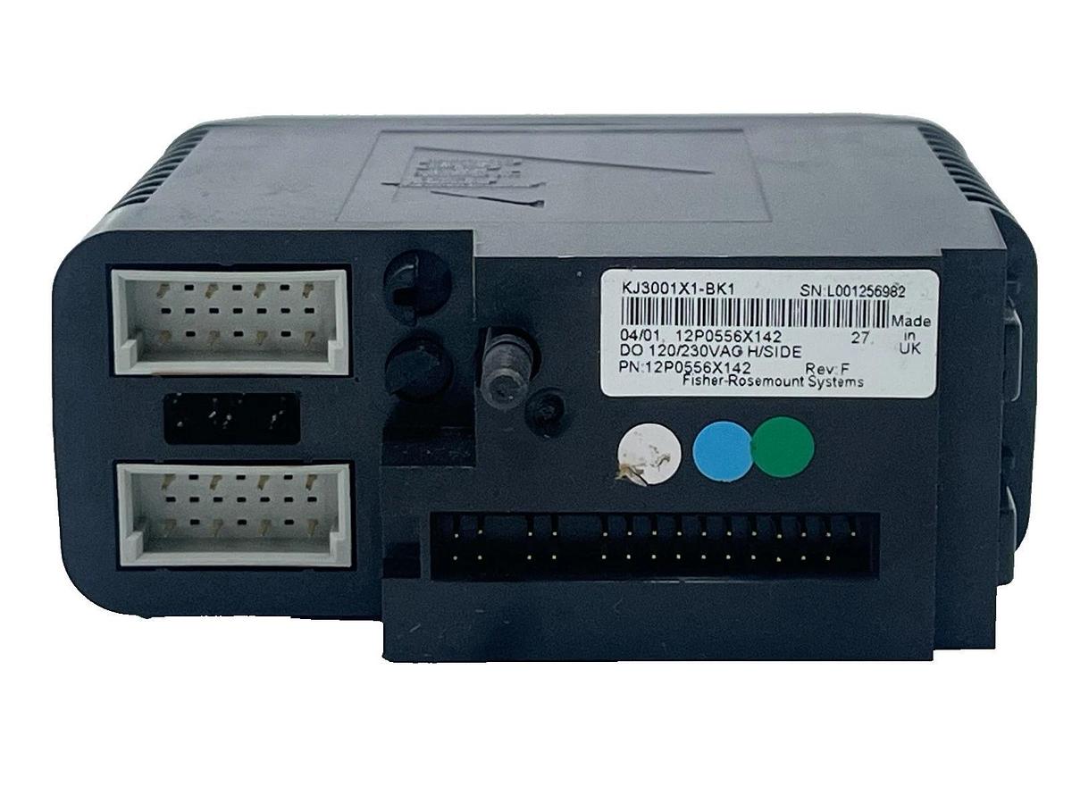 Used Fisher Rosemount DeltaV KJ3001X1-BK1 Output Module 12P0556X142 | 120/230VAC DO