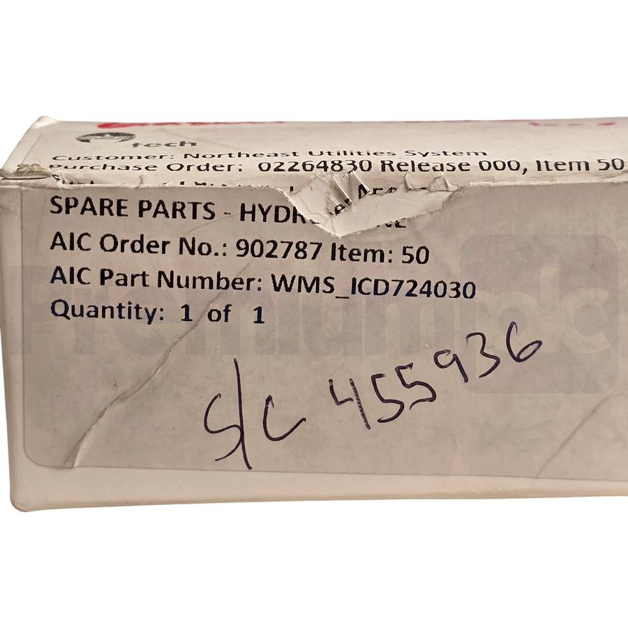 Used FLSmidth Krebs C4026-CB-.375 Hydrocyclone Apex Tip 96% Alumina Ceramic Nozzle