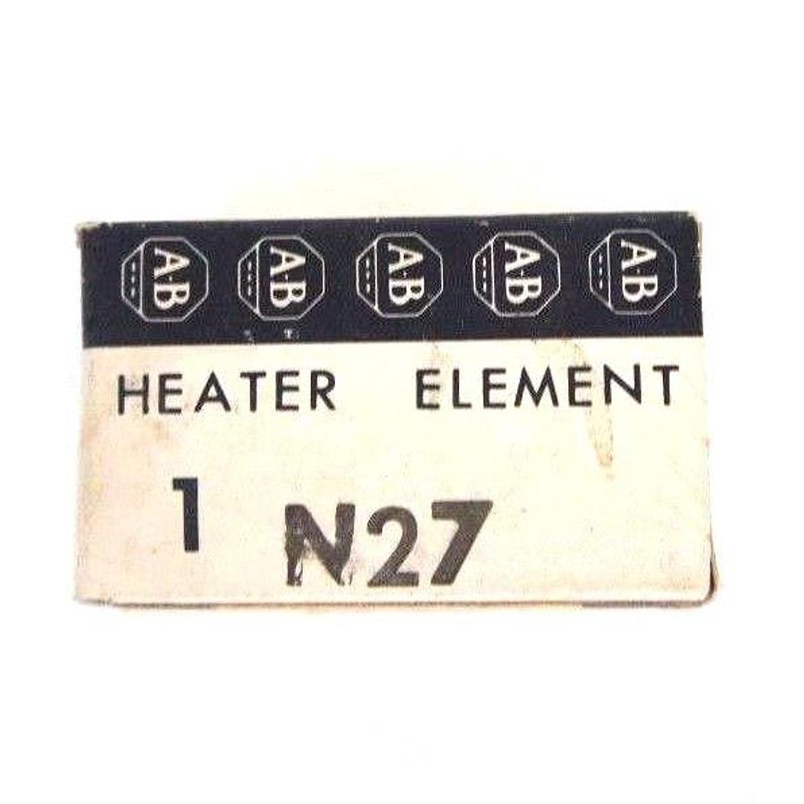 Used LOT OF 24 ALLEN BRADLEY N27 OVERLOAD THERMAL UNIT HEATING ELEMENTS