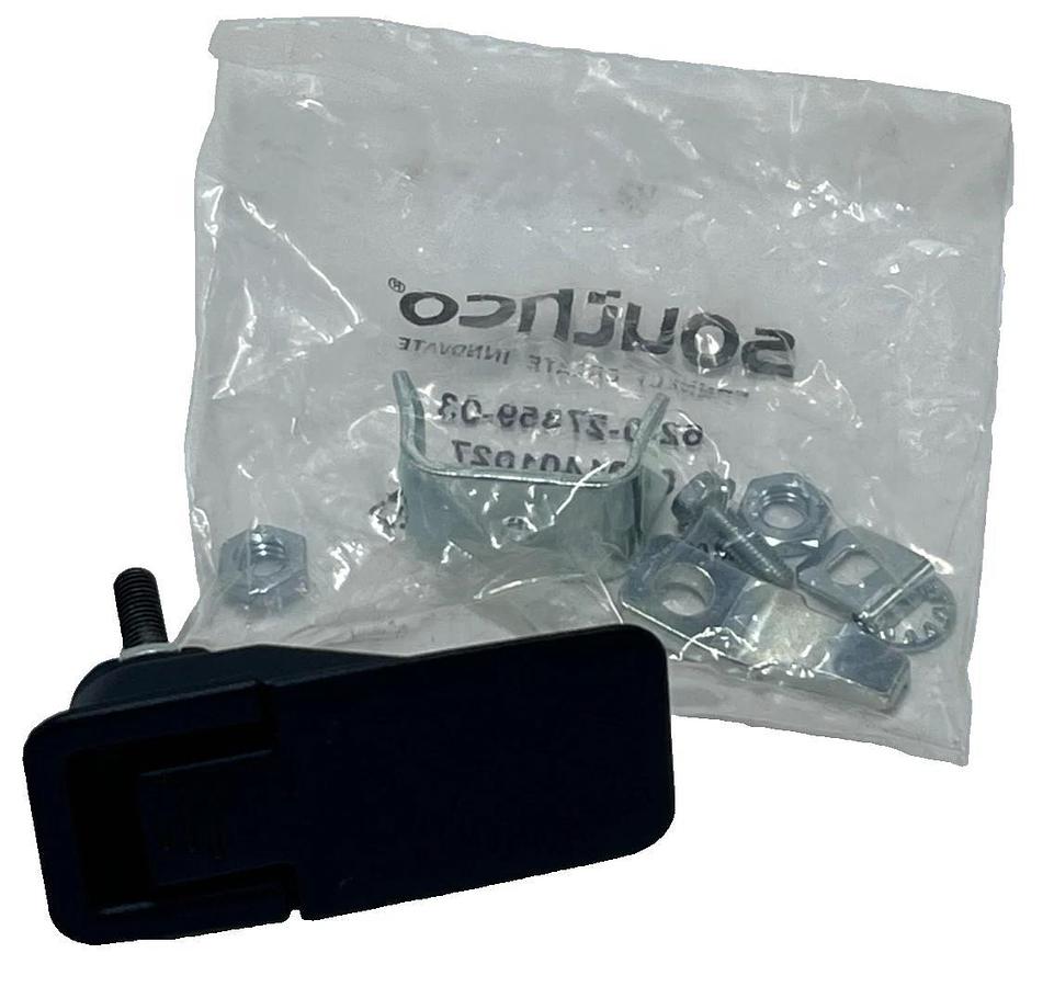 Southco 00-149-0245 Compression Hatch Latch | Lift & Turn | Non-Locking | BLACK