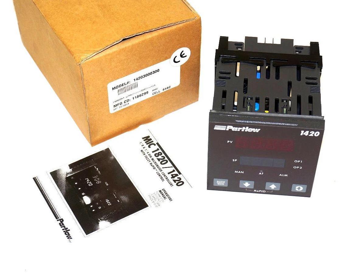 Used NIB PARTLOW 14203000300 TEMPERATURE CONTROLLER 1174841