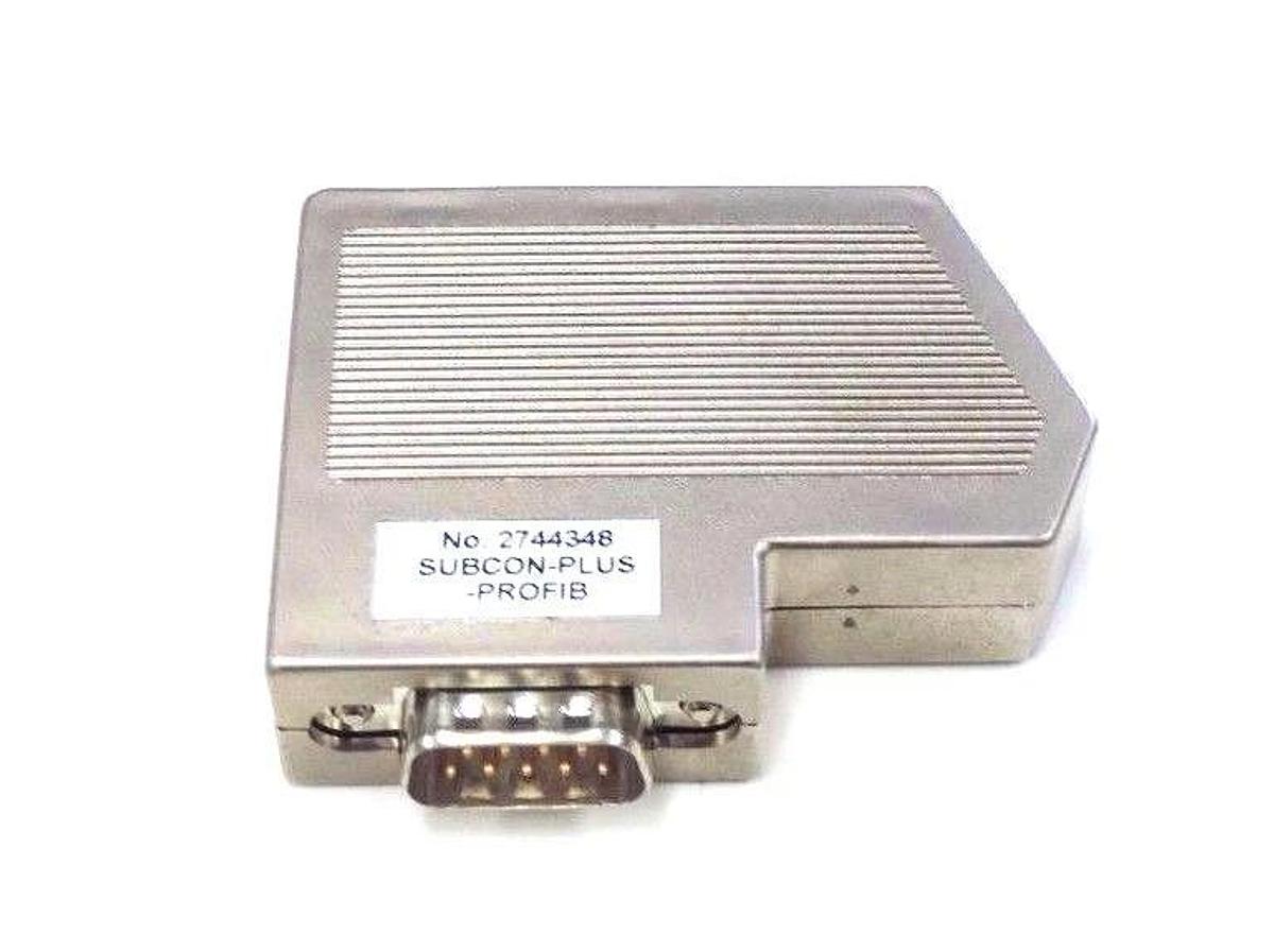 Used PHOENIX CONTACT 2744348 CONNECTOR SUBCON-PLUS-PROFIB