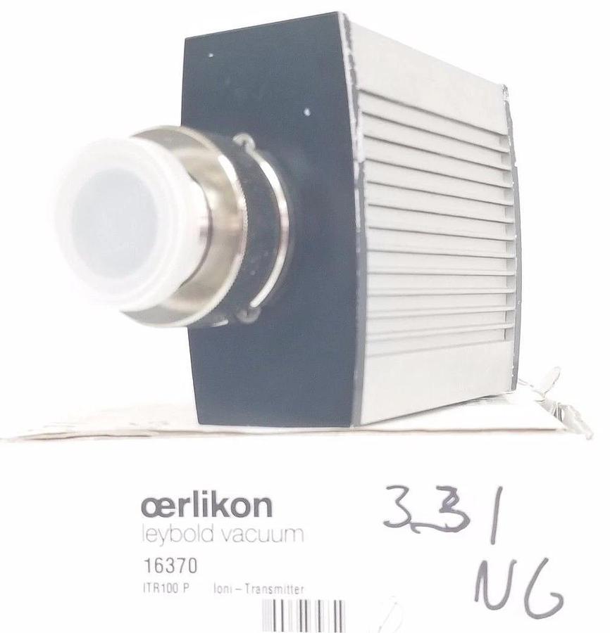 Used LEYBOLD VAKUUM IRT100-P 16370 IONI-TRANSMITTER IRT100P (FOR PARTS)