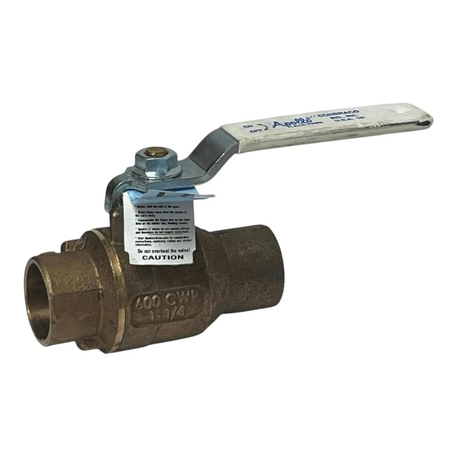 Apollo Valves 70LF-206-01 Lead-Free Bronze 1-1/2" Threaded Ball Valve