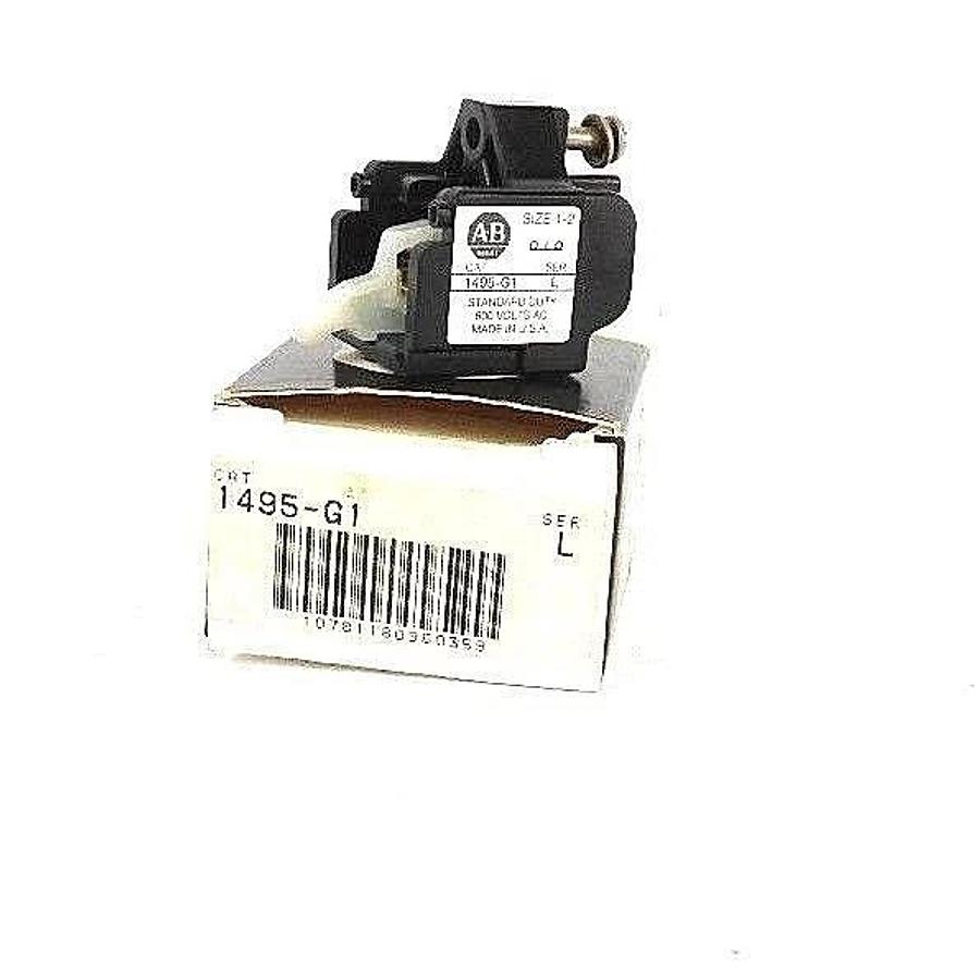 Used NIB ALLEN BRADLEY 1495-G1 AUXILIARY CONTACT SER. L, SIZE 1 & 2