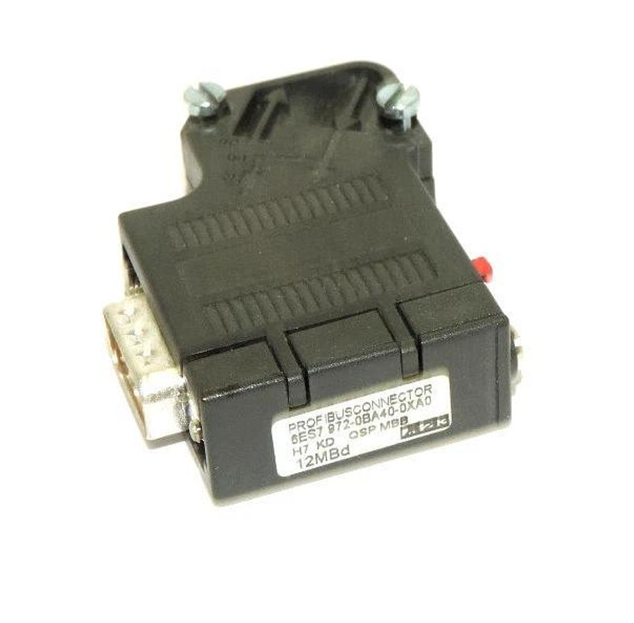 Used NEW SIEMENS 6ES7-972-0BA40-0XA0 CONNECTOR BUS 35 DEGREE, 6ES79720BA40OXA0