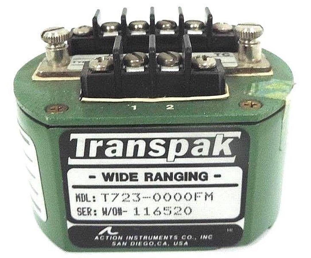 Used ACTION INSTRUMENTS T723-0000FM TRANSMITTER 2-WIRE T7230000FM