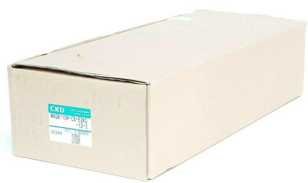 NIB CKD M4GB110R-C6-E2KD-12-3 VALVE MANIFOLD BLOCK ASSEMBLY 4GB119R-00-E2K-3
