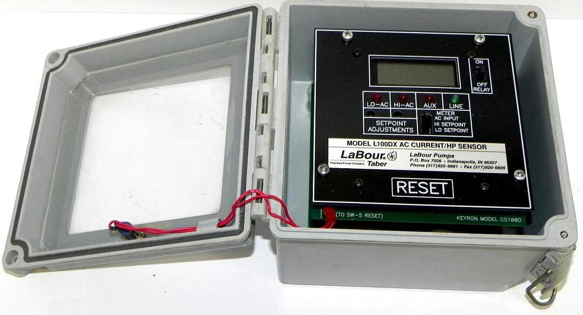 Used LABOUR TABOR L100DX AC CURRENT/HP SENSOR