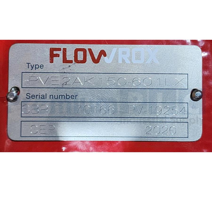 Used NEW VALMET FLOWROX PVE2AK150-601LX PINCH VALVE W/ ND9103HXV01 CONTROLLER NSNP