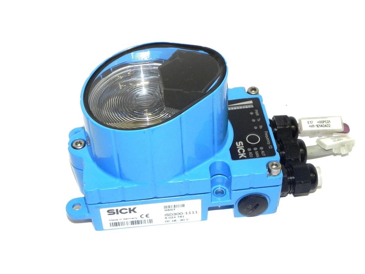 Used SICK ISD300-1111 OPTICAL DATA TRANSMISSION 6024761, DC 18...30V, ISD3001111
