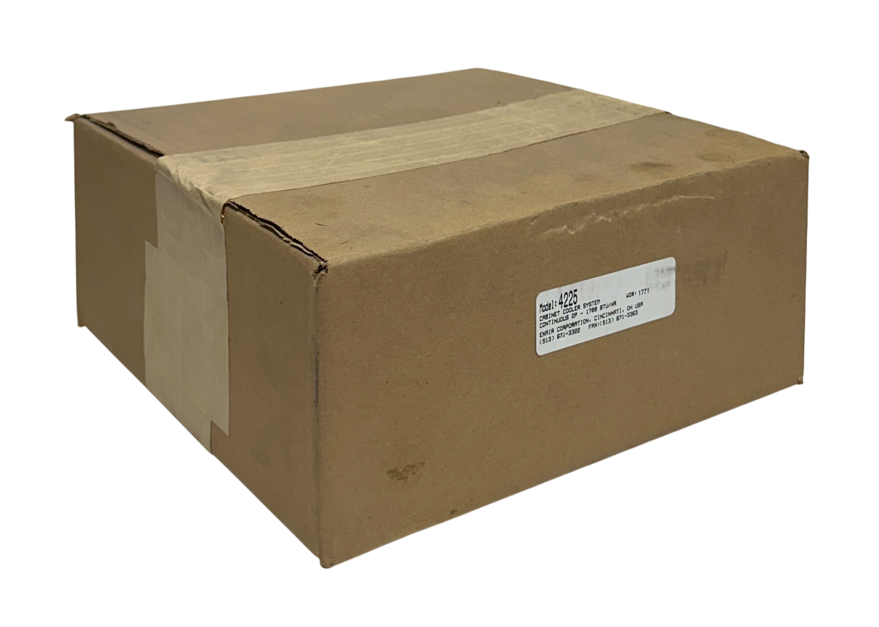 EXAIR CORP MODEL 4225 CABINET COOLER SYSTEM CONTINUOUS OP 1700 BTU/HR OEM NSFS
