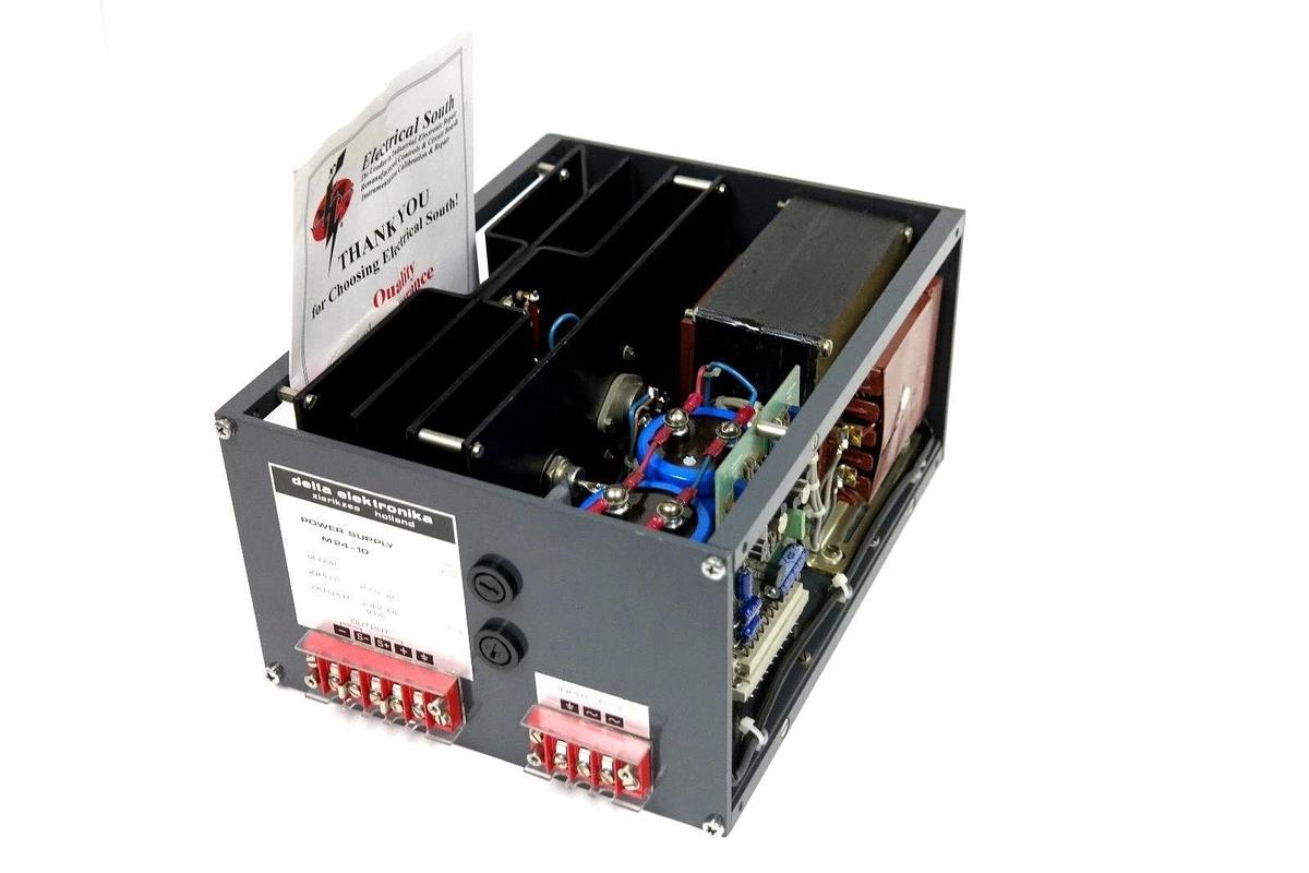 Refurbished REPAIRED DELTA ELEKTRONIKA M24-10 POWER SUPPLY 117VAC 24VDC 10A M2410