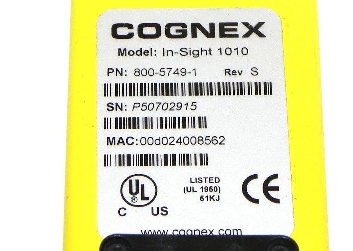 Used COGNEX 800-5715-1 IN-SIGHT DIGITAL CCD 80057151 REV. S (NO LENS)