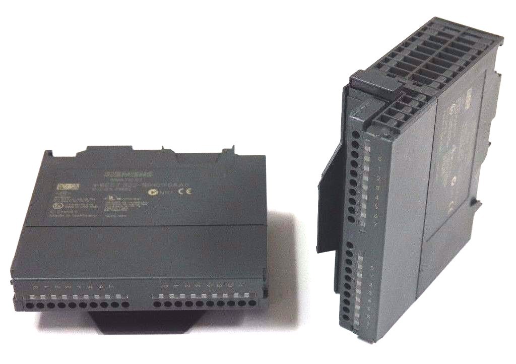Used LOT OF 2 SIEMENS 6ES7 322-1BH01-0AA0 SIMATIC S7 OUTPUT MODULES 24VDC, .5AMP