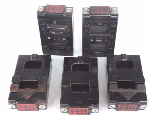 Used LOT OF 5 ALLEN BRADLEY 70A86 COILS 120V 60CY, 110V 50CY