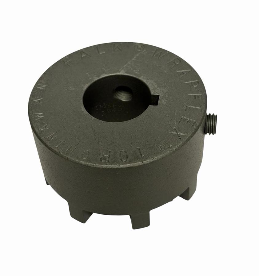 Used NEW FALK 10R WRAP FLEX COUPLING 1-1/8'' BORE KEYWAY