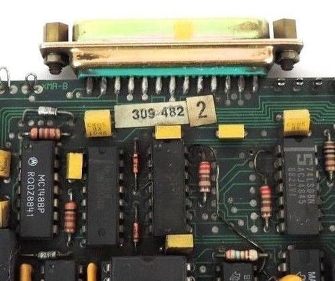 Used UNICO INC. 309-482 CPU SERIAL INTERFACE MODULE 400-075 REV 2 309482