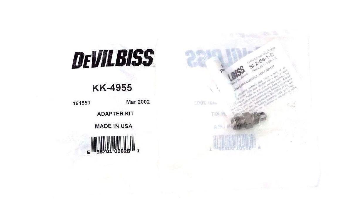 Used 2 NIB DEVILBISS KK-4955 FAN CONTROL ADAPTER KITS 191553, KK4955
