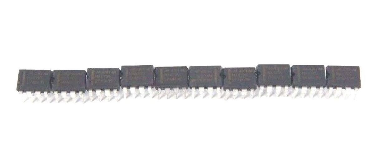 Used LOT OF 10 NEW MAXIM MAX705 SUPERVISORY CIRCUITS EPA0435
