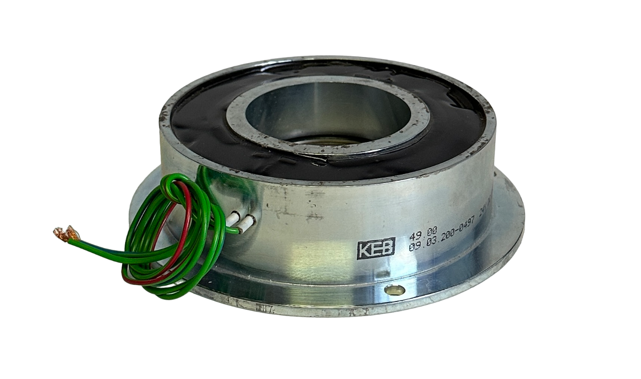 Used NEW KEB 09.03.200-0497 / 09032000497 ELECTROMAGNETIC CLUTCH 24Vdc 32W 49.00