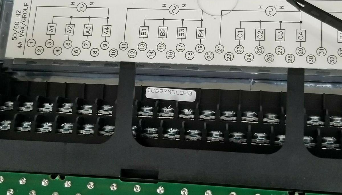 Used GE FANUC IC697MDL340 OUTPUT MODULE D5B7A2 44A731616-G01 (REPAIRED)