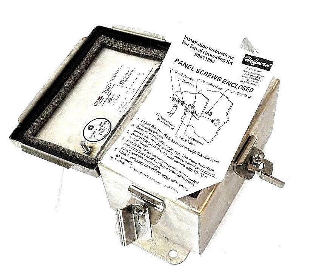 NEW HOFFMAN ENCLOSURES A6044CHEMCSS STAINLESS EMC ENCLOSURE