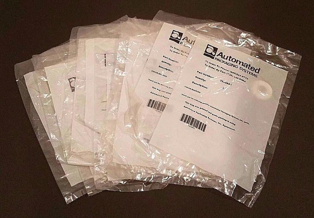 Used LOT OF 13 NEW AUTOMATED PACKAGING SYSTEMS 70236A1 BEARING COVERS