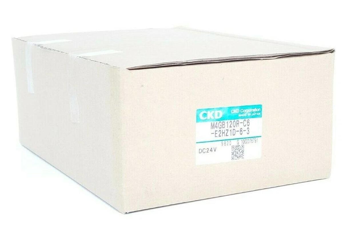 Used NIB CKD M4GB120R-C6-E2HZ1D-6-3 VALVE MANIFOLD ASSEMBLY M4GB120RC6E2HZ1D63, DC24V