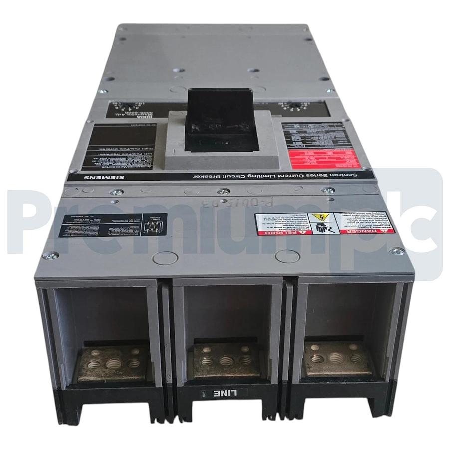 Siemens CLD63B600 Sentron Circuit Breaker 600A 600V 3-Pole LD Frame w/ Trip NSMP
