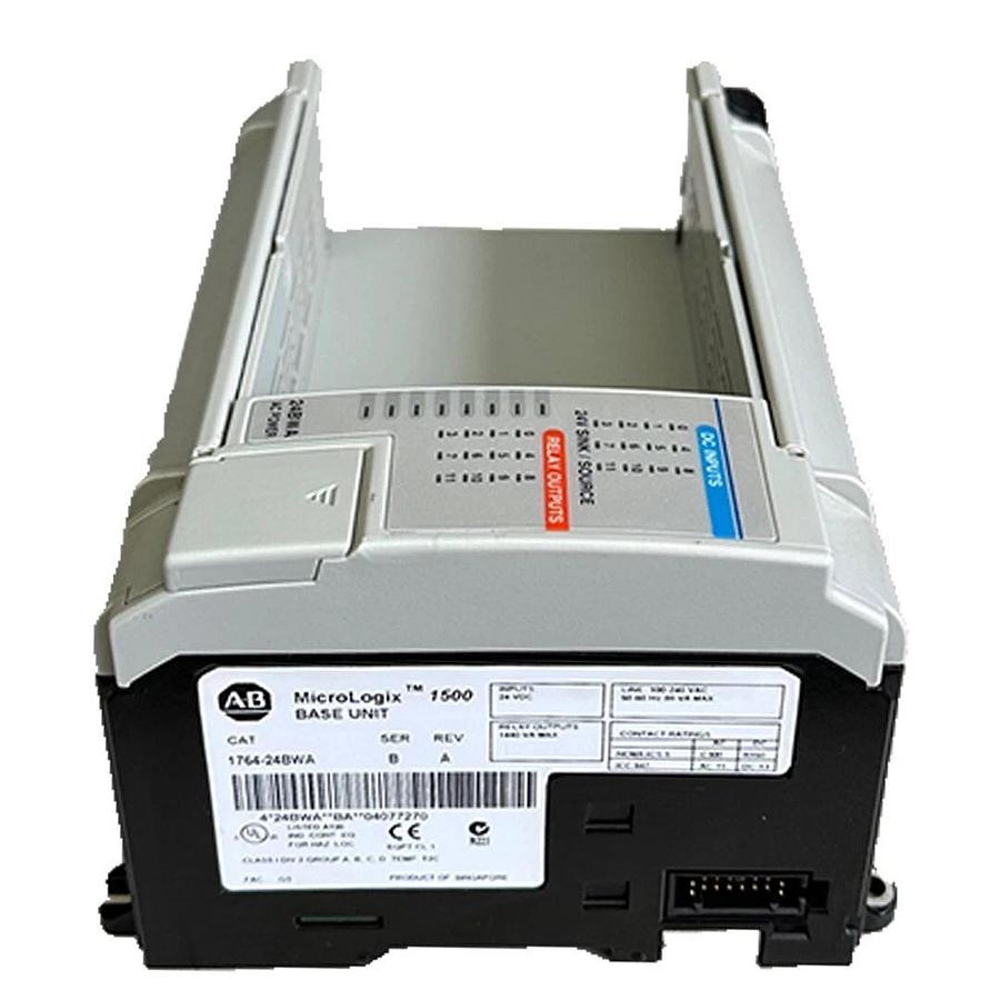 Used ALLEN BRADLEY 1764-24BWA /B MicroLogix 1500 BASE UNIT W/ 1764-LRP /C PROCESSOR