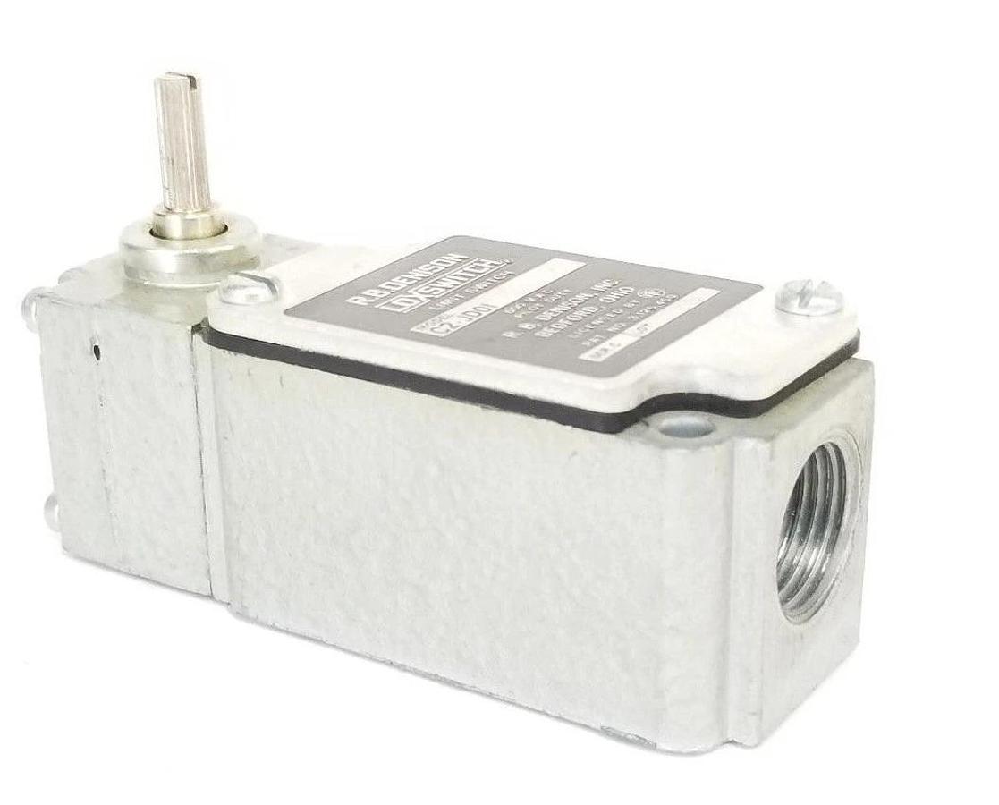 Used R.B. DENISON LOXSWITCH C2-JD01 LIMIT SWITCH 600VAC, SER. C, C2JD01V